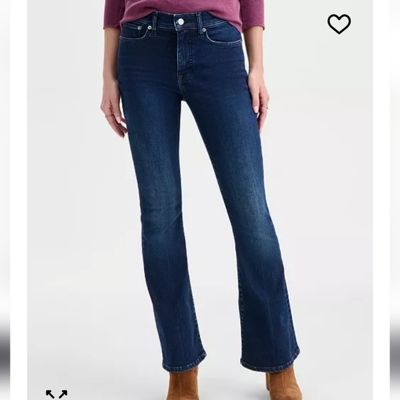 NWY Lucky Brand Stevie High-Rise Flare Advanced Stretch Jeans Size 2 / 26 - Picture 2 of 16